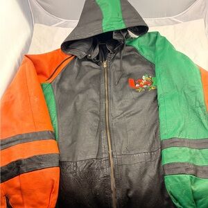 Miami Hurricanes Leather Jacket